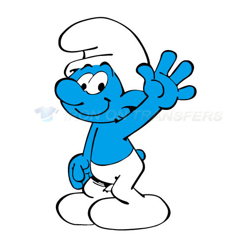 The Smurfs Iron-on Stickers (Heat Transfers)NO.3462
